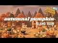 Autumnal Pumpkin Island Tour | Animal Crossing New Horizons