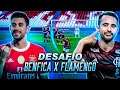 FLAMENGO vs BENFICA no DESAFIO de FALTAS entre BRASIL vs PORTUGAL! PES 2020