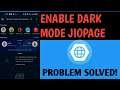 How To Enable Dark Mode On JIOPAGE 2021