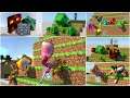 Minecraft, Among us & Super Mario in: Softbody Race Compilation