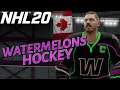 NHL 20 WATERMELONS HOCKEY | EASHL 3's | Stream #3 | Road to Div 1