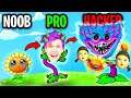 NOOB vs PRO vs HACKER In PLANTS vs ZOMBIES!? (NEW POOL LEVEL!)