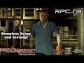 RPCS3 v0.0.18 | Prison Break: The Conspiracy  + Settings and Temp Fix | PlayStation 3 Emulator