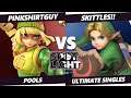 Spotlight: Iowa - PinkShirtGuy (Min Min) Vs. SKITTLES! (Young Link) SSBU Ultimate Tournament
