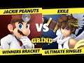 The Grind 143 Winners Bracket - Jackie Peanuts (Dr. Mario) Vs. Exile (Pit) Smash Ultimate - SSBU