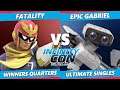 Infinity Con 2021 Winners Quarters - Epic Gabriel (ROB) Vs. Fatality (Captain Falcon) SSBU Ultimate