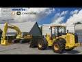 Komatsu PC300 & Deere 524K-II Wheel Loader | Farming Simulator 19