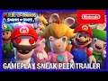 Mario + Rabbids Sparks of Hope - Gameplay Sneak Peek Trailer - Nintendo Switch