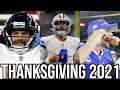 NFL Week 12 | Thanksgiving Day Games | Bears v Lions | Cowboys v Raiders | Bills v Saints