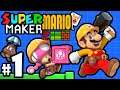 Super Mario Maker 2 Player - Nintendo Switch Gameplay Walkthrough PART 1: Story Mode & Multiplayer