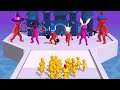The STICKMAN join CLASH 3D - gameplay 2021 walkthrough ( android / ios )