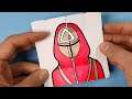 TUTORIAL SQUID GAME Transformations | Endless card DIY