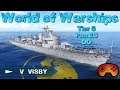 Visby T5 Pan/EU/DD angespielt in World of Warships auf Deutsch/German