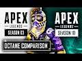 Apex Legends OCTANE ABILITIES Comparison Season 3 Vs Season 10