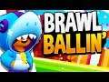 Brawl Stars NOOB tries to learn BRAWL BALL FAST... LOL!