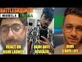 CARRYMINATI REACT ON BGMI LAUNCH, ANTARYAMI GAMING BGMI DATE REVEALED, WARMANIA OFFICIAL ON BGMI 🔥