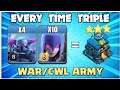 EASY 3 Stars! TH12 War Attack Strategy / Th12 Most Powerful war attack Strategy | Pekka Witch Th12