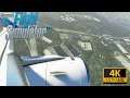 Flight Simulator 2020 Amazing Pushback, Taxi, and Takeoff from North Carolina Clear Skies | 4K ULTRA