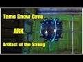 Snow Cave Tamed ARK SURVIVAL Artifact of the Strong  (Easy way by Trekker)