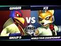 SWT Championship Group D - Ginger (Falco) Vs. Ice (Fox) SSBM Melee Tournament