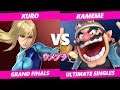 Umebura SP6 SSBU - Kameme (Wario, Mega Man, Shiek) Vs. Kuro (ZSS) Smash Ultimate Grand Finals