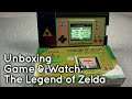 Unboxing Legend of Zelda Game & Watch