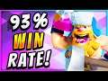 93% WIN RATE! BEST LUMBERJACK BALLOON DECK — Clash Royale
