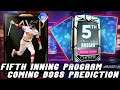 AMAZING 5th Inning Program Bosses Coming! NEW Diamond Legends! My Predictions! MLB The Show 21