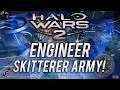 Fear the Engineer Skitterer Army! | Halo Wars 2 Multiplayer