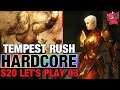 Let's Play Hardcore Tempest Rush Monk EP:03 Season 20 Patch Build 2.6.8