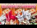 NEW UPDATE MEANS NEW CARDS!!! | FREE UPDATE 2 SUMMONS - Super Dragon Ball Heroes World Mission