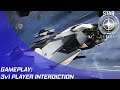 Star Citizen: Gameplay - 3v1 Player Interdiction