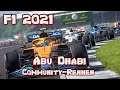 Talk & F1 2021-Communityrennen in Abu Dhabi, Twitch-Stream vom 13.12.2021!