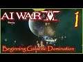 Beginning Galactic Domination Lets Play AI War 2 Episode 1 #AIWar2