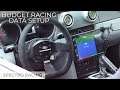 Budget Racing Data Tablet Car Dash Install & Overview