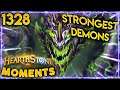 BUILDING THE BEST DEMON ARMY Of Battlegrounds | Hearthstone Daily Moments Ep.1328
