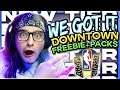 DOWNTOWN FREEBIE & PACK OPENING! NBA SuperCard
