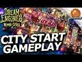😱Dream Engines: Nomad Cities Gameplay | City Start on a new map | Indie Survival city building