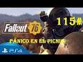 Fallout 76 PS4 Español 115# Pánico en el picnic
