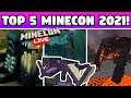 Minecraft TOP 5 MINECON THINGS I CAN'T WAIT TO SEE! (1.18, 1.19 & Mob Vote)
