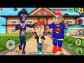Scary Robber Home Clash - Lester is Captain America & Felix is Superman - Android & iOS Game