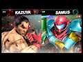 Super Smash Bros Ultimate Amiibo Fights – Kazuya & Co #320 Kazuya vs Fusion Suit Samus