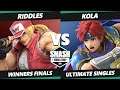 SWT NA East RF Winners Finals - Riddles (Terry) Vs. Kola (Roy) Smash Ultimate Tournament