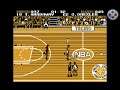 Tecmo NBA Basketball (NES) 1992 - Portland Trail Blazers vs Golden State Warriors Game 025