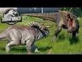 The New FREE Nasutoceratops Showcase! - Jurassic World Evolution HD