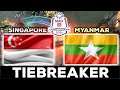 TIEBREAKER !!! SINGAPORE vs MYANMAR - SEAEF 2021 DOTA 2