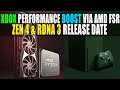 Xbox Series X Performance UPGRADE Via AMD FSR Upsampling | AMD Zen 4 & RDNA 3 Release Date LEAK