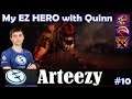 Arteezy - Lifestealer Safelane | My EZ HERO with Quinn (Ember) | Dota 2 Pro MMR Gameplay #10