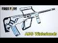 Cara Gambar AUG Winterlands Free Fire | How to Draw AUG Winterlands FF