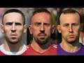 Franck Ribery evolution from FIFA 05 to FIFA 20
